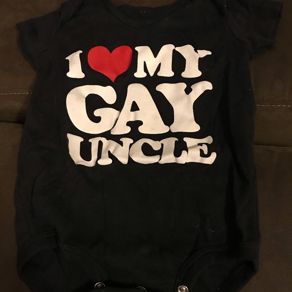 Spencer's Other - “I love my gay uncle” onsie